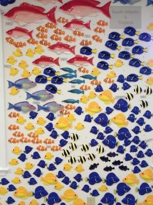 South Atlantic & Tropical Ceramic Fish