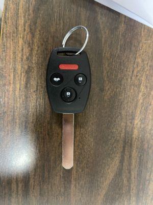 Honda/acura keys made here