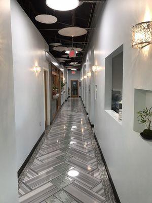 Our Beautiful office hallway.