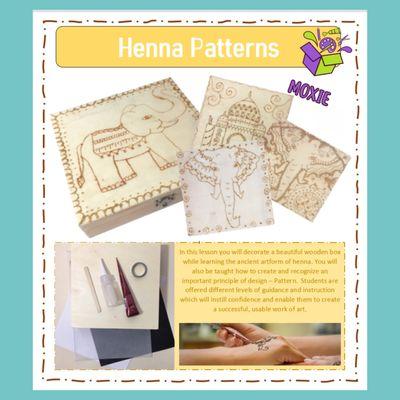 Henna Patterns Lesson