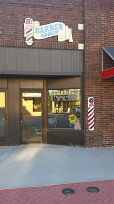 Jim's Barber Shop, Detroit Lakes MN.