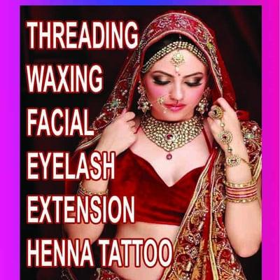 Indian beauty by Jyoti Threading Salon  Henna Tattoo designs $5 & up