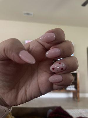 Valentine's nails