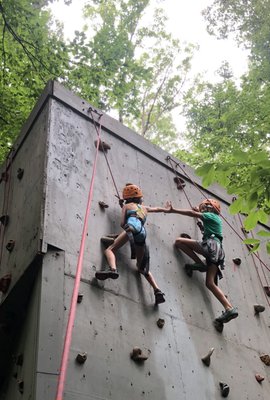 Rock Climbing at Valley Mill!