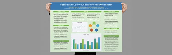 Scientific research posters