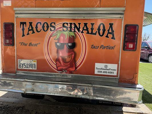 Taco Tuesday  IG @TacosSinaloaFresno. Different food truck or tent some week days.