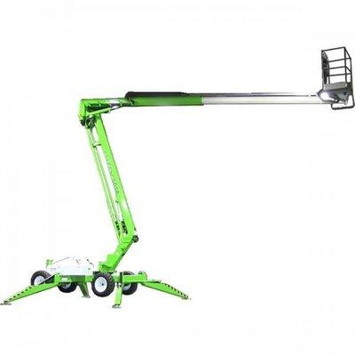 Articulating boom lifts in many sizes