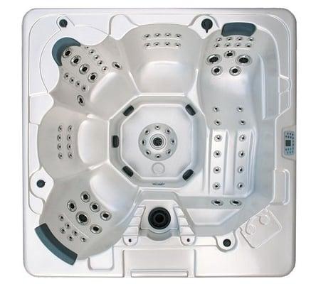 This Dr. Wellness Spa is a 5 person hot tub. This spa is one of the top sellers in our Lifestyle Series Spas.