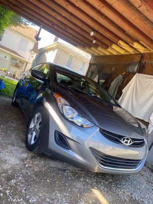 This is a clients car I did. They were very happy. They went out to dinner and have a lot of compliments about the car being nice and clean.