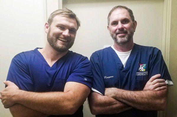 Dr. Kyle Wunnenberg, DC and Dr. Robert Rougeau, DC