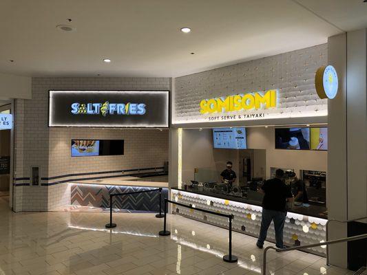 Somi Somi along with Salt and Fries in Glendale Galleria