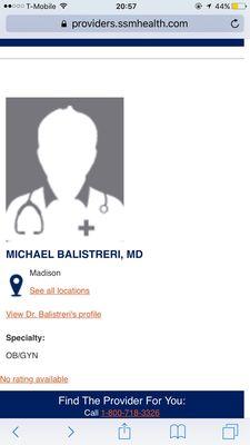 Michael Balistreri , MD