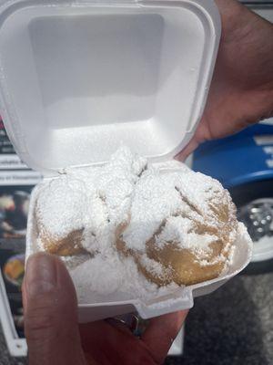 Traditional beignets