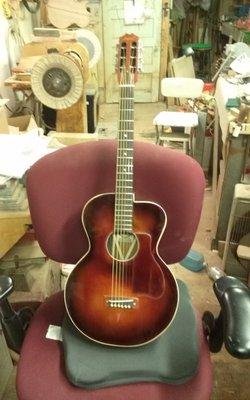 A parlor guitar build.