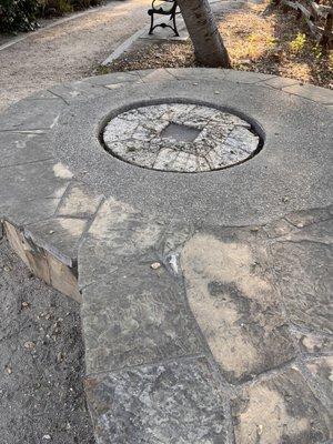 Historic millstone