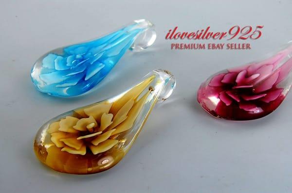 Venetian glass pendants