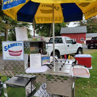 NY Style Hot Dog Cart available for your parties 908-725-4820