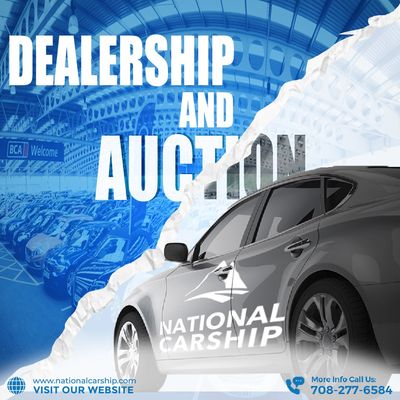 Shipping from Dealership and Auction