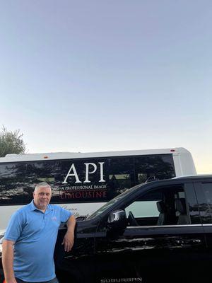 API Global Transportation of Sacramento's new Chevrolet Suburban added to the transportation fleet