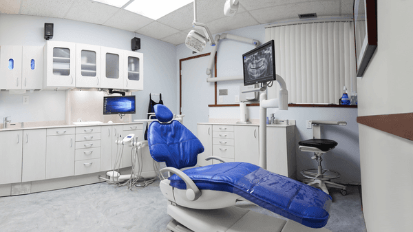 Brand-new operatory fitted with comfortable ADEC chairs, digital x-rays and Netflix.