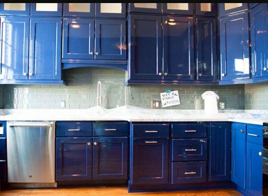 Give your cabinets a second chance! Dutch Paint.