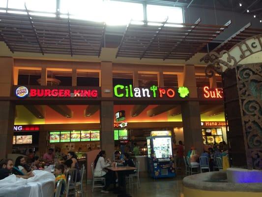 Cilantro at the mall