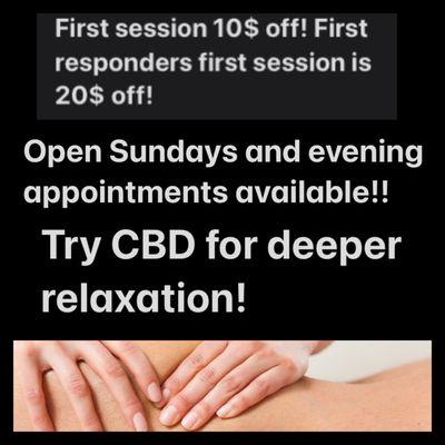 First session discount