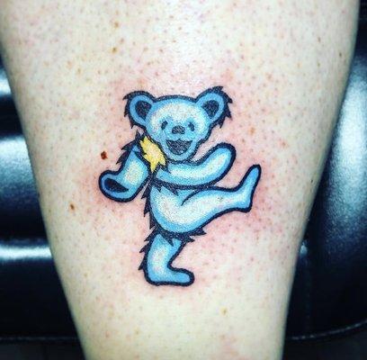 GD Bear tattoo