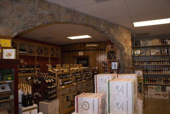 Come inside and enjoy the Wine selection and dont miss the great selection of your favorite limited distributed Beers.