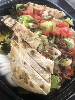 Cobb salad - lunch at the pool