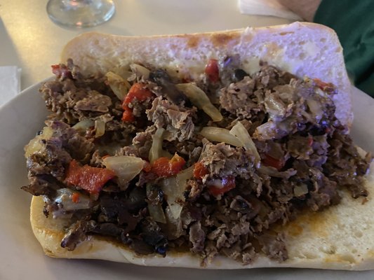 Great tender cheesesteak