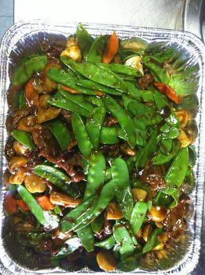 Beef with Snow peas