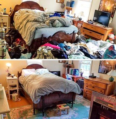 Before & after