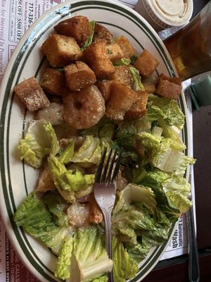 Shrimp ceaser salad