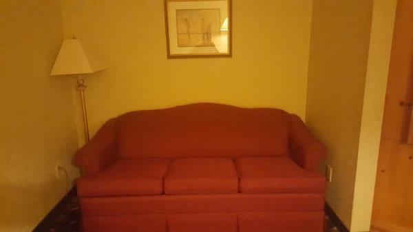 Sofa slepper in King Suite