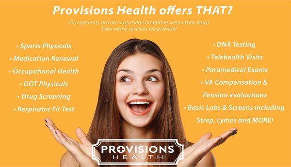 Provisions Health