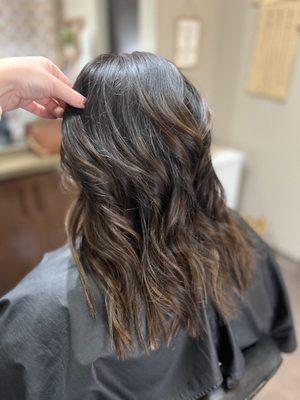 Caramel balayage