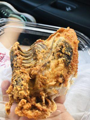 Fried chicken breast