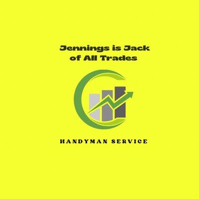 One of the many colors of our trademark and logo of Jack of all trades of Jennings