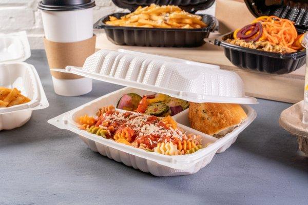 Food Packaging and Prepared Meals Photography