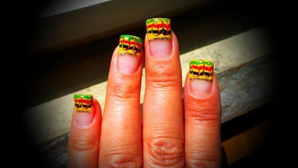 Rasta Nails