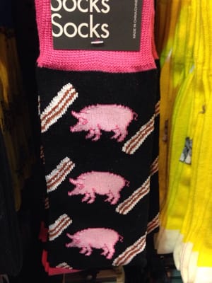 Bacon socks!