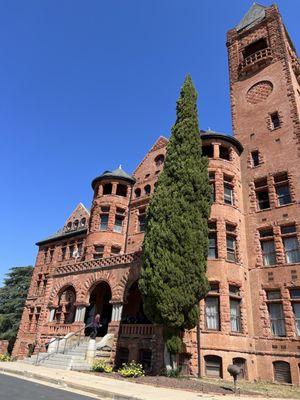 Exterior of the building