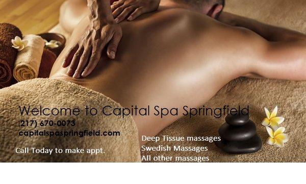 Call Capital Spa today!! Book your appt now.