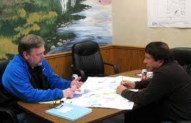 Business problems occur every day. This meeting in Minocqua was one step toward a solution for the client's problem.