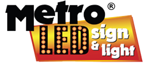 Metro LED Light & Sign