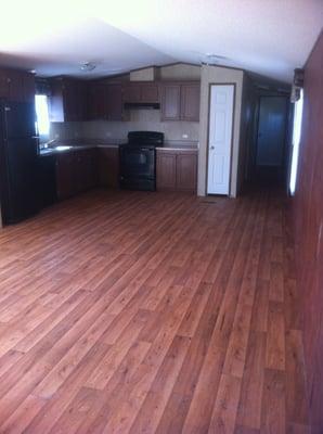 Kitchens w. new all-black appliances!