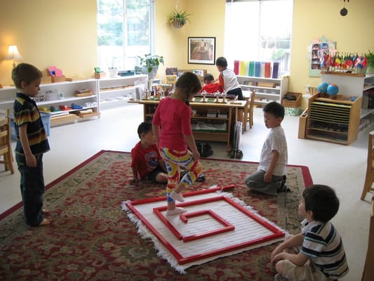 Creating & walking the Red Rods' maze