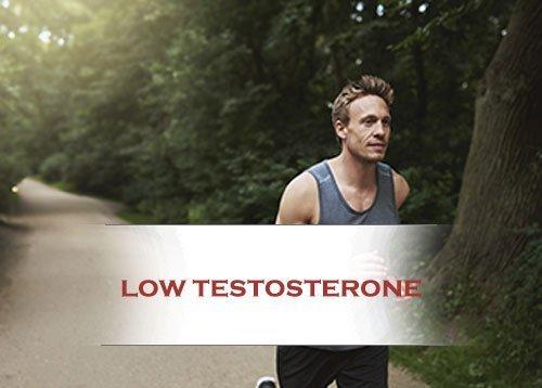 Man exercising he is undergoing low testosterone treatment