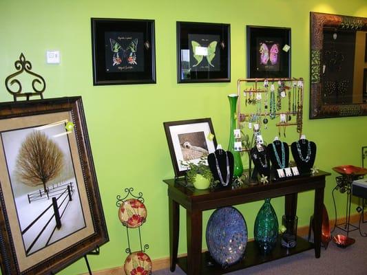 Check out our great selection of jewelry, wall art, home decor and more!